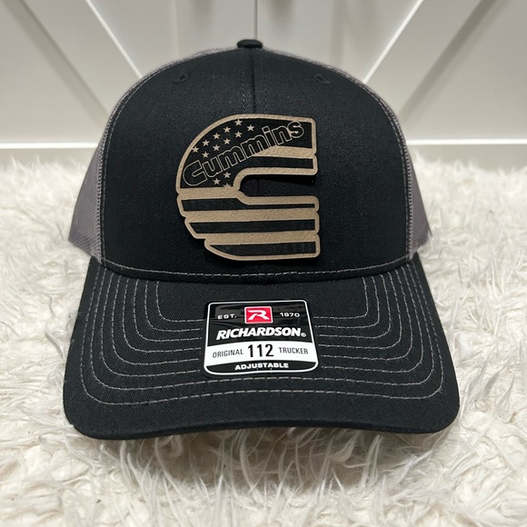 Cummins Laser Engraved Richardson 112 trucker hat. - Picture 8 of 8